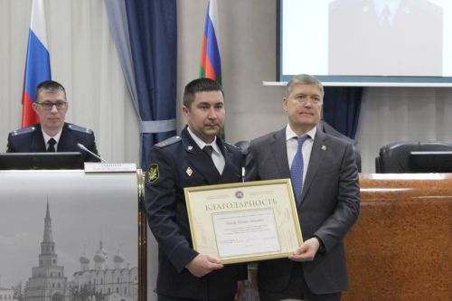 Пестречинцу объявлена Благодарность Премьер-министра РТ