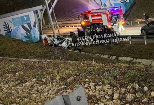 В Пестречинском районе «Лада» вылетела с трассы перед мостом в кювет