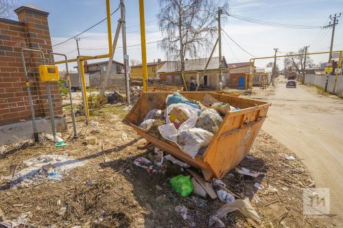В Татарстане хотят наказывать за нарушение правил сбора и вывоза отходов
