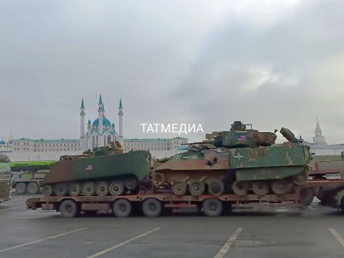 В Казань доставили выставку трофейной техники НАТО