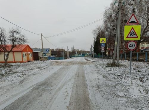 В Пестречинском районе завершился капремонт дороги Чита — Кряш-Серда