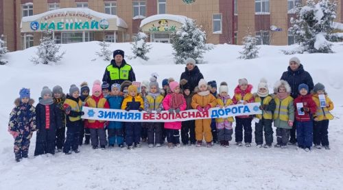 Пестречинские дети напомнили водителям о ПДД