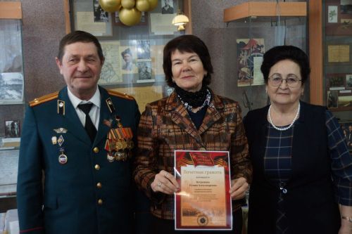 Наградили пестречинских серебряных волонтеров