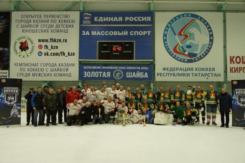 В Пестрецах состоялся хоккейный турнир среди ветеранов