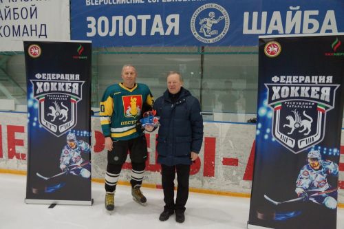 В Пестрецах состоялся хоккейный турнир среди ветеранов