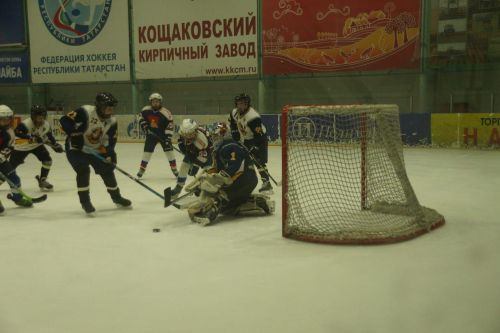 Пестречинские хоккеисты одержали крупную победу