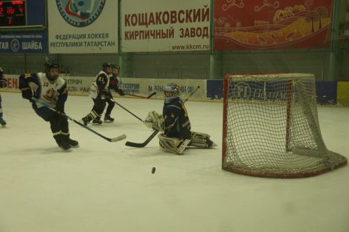Пестречинские хоккеисты одержали крупную победу