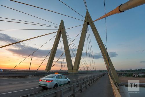 На мосту «Миллениум» в Казани движение будет ограничено