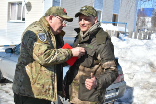 Пестречинцу вручили медаль «Волонтеру России»