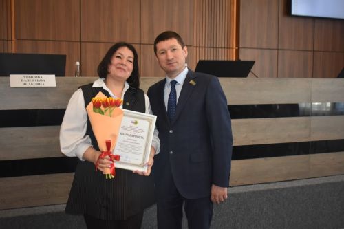 На профсоюзном собрании наградили жительниц Пестречинского района