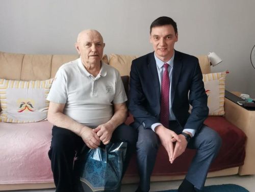 Замруководителя исполкома Пестречинского района навестил бывшего узника фашистского концлагеря