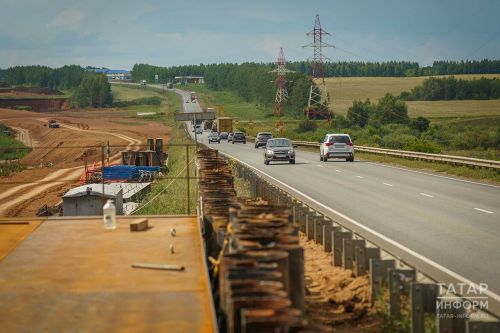 На трассе М7 возле деревни Иксуар ограничат движение транспорта