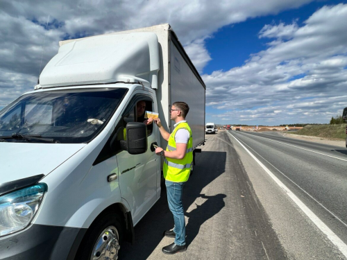На некоторых участках трассы М7 в Татарстане ограничена скорость движения