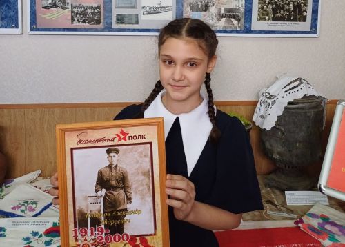 Пестречинские школьники района рассказали об участниках ВОВ в своей семье