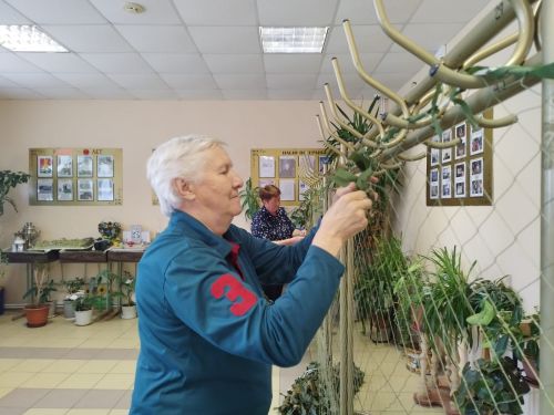 В селе Кулаево неравнодушные женщины плетут маскировочные сети