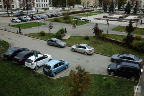 В Казани парковки станут бесплатными на три дня