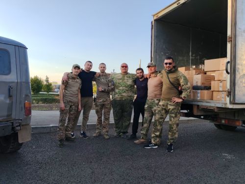 Кощаковские волонтеры отвезли военнослужащим 2,5 тонны «гуманитарки»