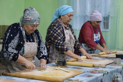 В селе Конь на базе местной мечети кипит волонтерская работа