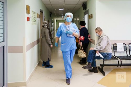 В медучреждениях Татарстана введены ограничения из-за распространения гриппа и ОРВИ