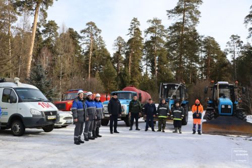 В Пестрецах прошли Всероссийские командно-штабные учения