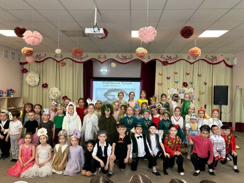 Детский сад «Росток» в Пестречинском районе провёл мероприятие ко дню рождения Габдуллы Тукая