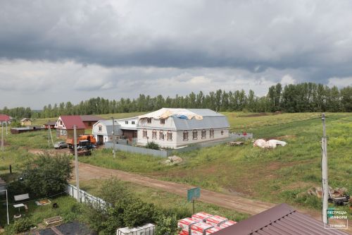 В Шалях ликвидируют последствия урагана
