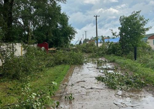 Энергетики района смогли восстановить разрушенные ураганным ветром линии в кратчайшие сроки