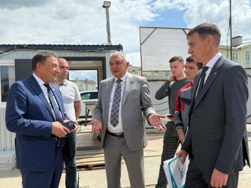 Депутат Госдумы Марат Нуриев оценил строительство и ремонт соцобъектов в Пестречинском районе