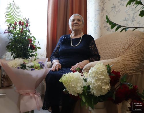 90 лет исполнилось Евдокие Колчиной из Пестрецов