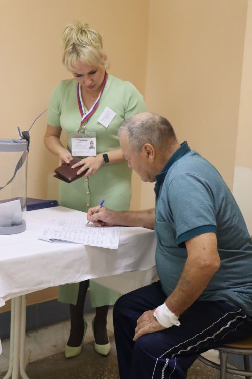 Пациенты Пестречинской ЦРБ проголосовали, не выходя из больницы