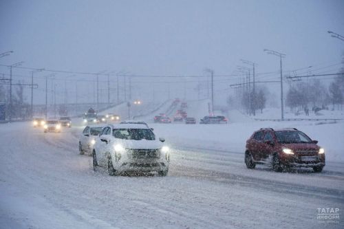 Снег, метель и гололедица ожидаются в Пестречинском районе 12 января