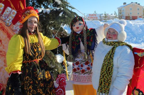 В деревне Куюки отметили Масленицу