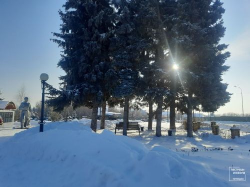 В Пестречинском районе днем ожидается до 21 градуса мороза