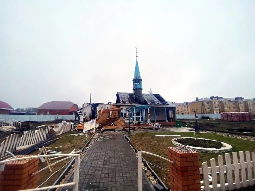 В Пестрецах пройдет субботник у сгоревшей мечети «Осиновская»