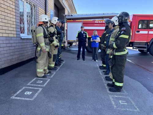 Безопасность на дорогах обсудили в пожарной части