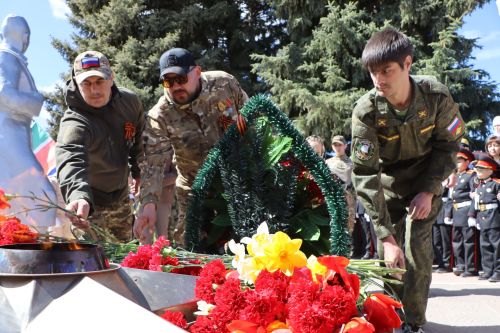 «У меня дед воевал»: в Пестрецах День Победы прошел с участием ветеранов СВО