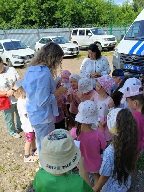 Воспитанники детсада «Колокольчик» побывали на экскурсии в пестречинской полиции