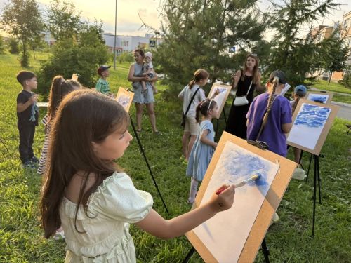 Инициативные жители провели праздник в ЖК «Царево»