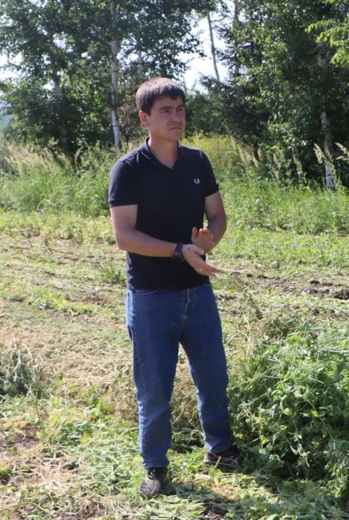 «Агролак-К» начал заготовку сеннажа в Кулаево