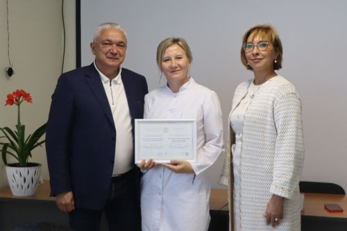 В Пестречинской ЦРБ вручили свидетельства лауреатам Электронной доски почета РТ