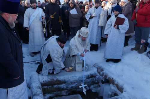 Праздник Крещения в Аркатово