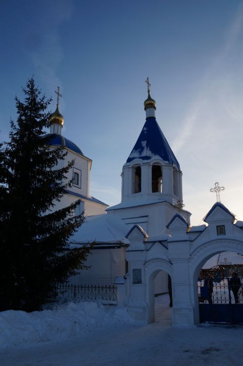 Праздник Крещения в Аркатово