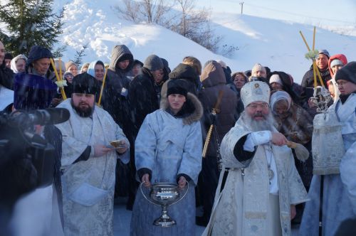 Праздник Крещения в Аркатово