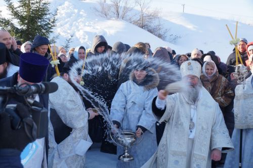 Праздник Крещения в Аркатово