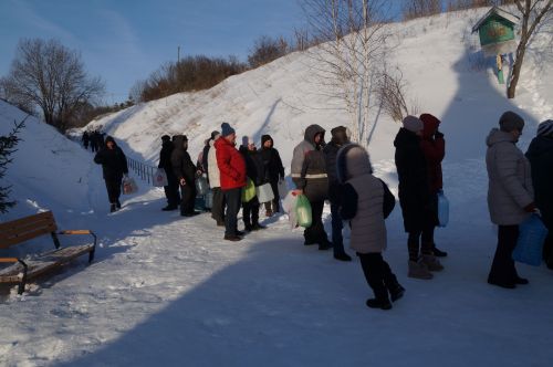 Праздник Крещения в Аркатово