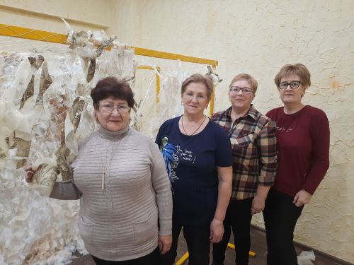 Плетение маскировочных сеток