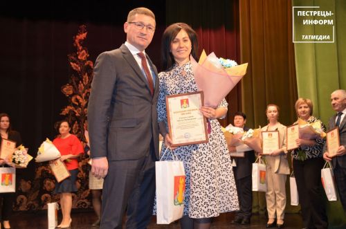 Награждение передовиков района