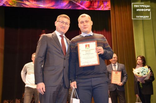 Награждение передовиков района