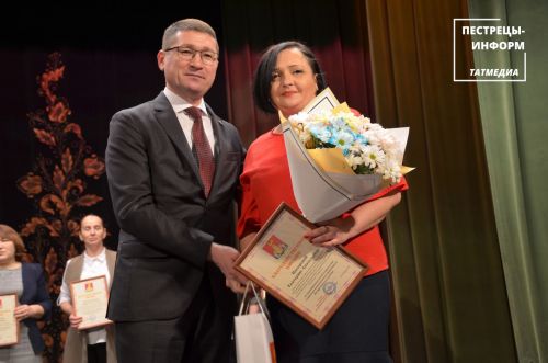 Награждение передовиков района