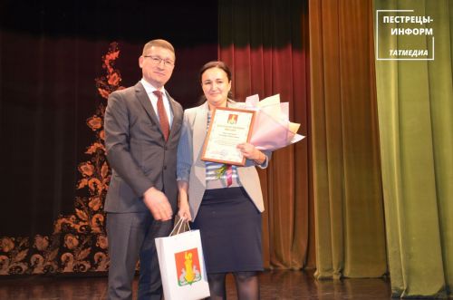 Награждение передовиков района